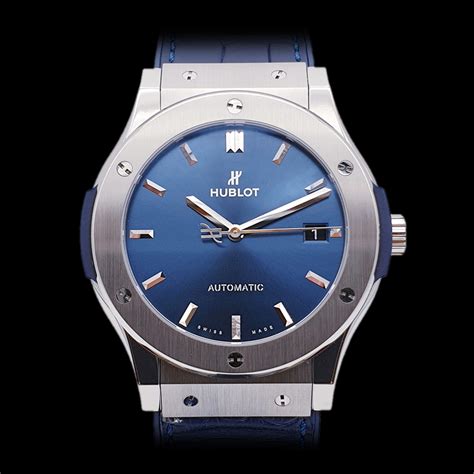 hublot classic fusion blue replica|hublot classic fusion price.